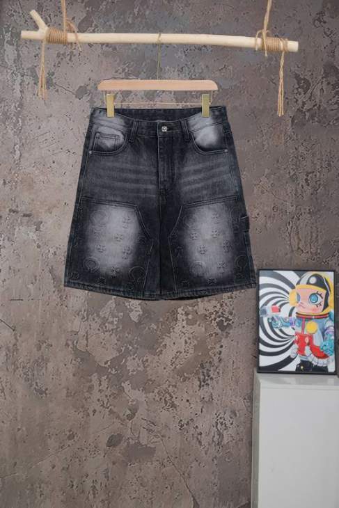 Picture of Chrome Hearts Jeans Short _SKUChromeHeartsM-2XLmmtxM24508836